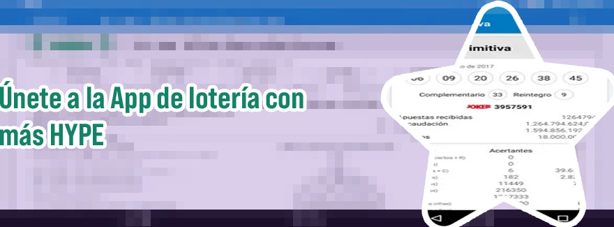 Nueva app de loterías y apuestas del estado
